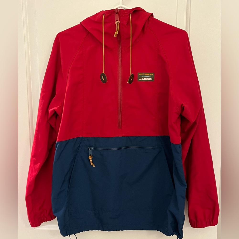 L.L. Bean Women’s Mountain Classic Anorak, Colorblock